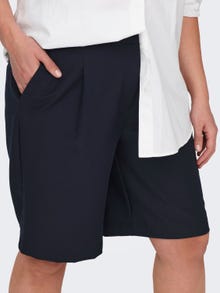 ONLY Curvy classic shorts -Night Sky - 15289365