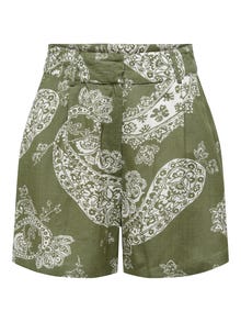 ONLY Shorts Loose Fit -Olive Branch - 15289371