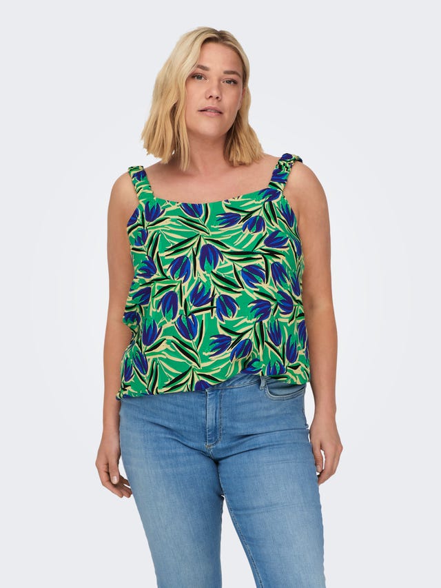 ONLY Curvy printed top - 15289436
