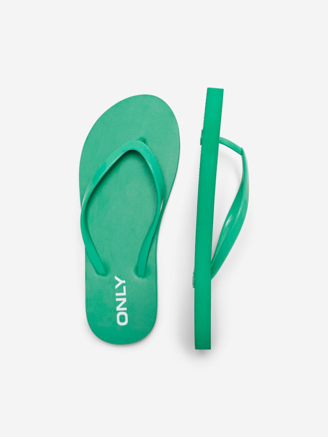 ONLY Sandales Bout ouvert Sangles -Kelly Green - 15289458