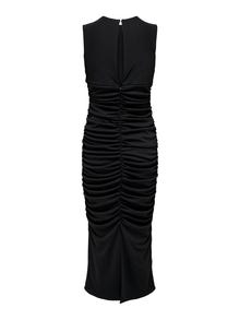 ONLY Robe longue Regular Fit Col rond -Black - 15289462