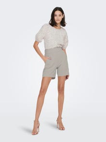 ONLY Lös passform Shorts -Chateau Gray - 15289586
