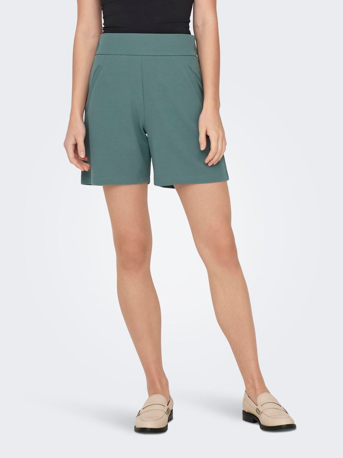 ONLY Shorts Corte loose -North Atlantic - 15289586