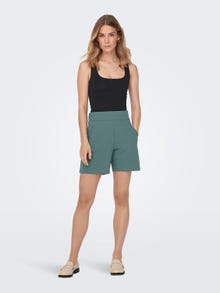 ONLY Loose Fit Mid Waist Short -North Atlantic - 15289586