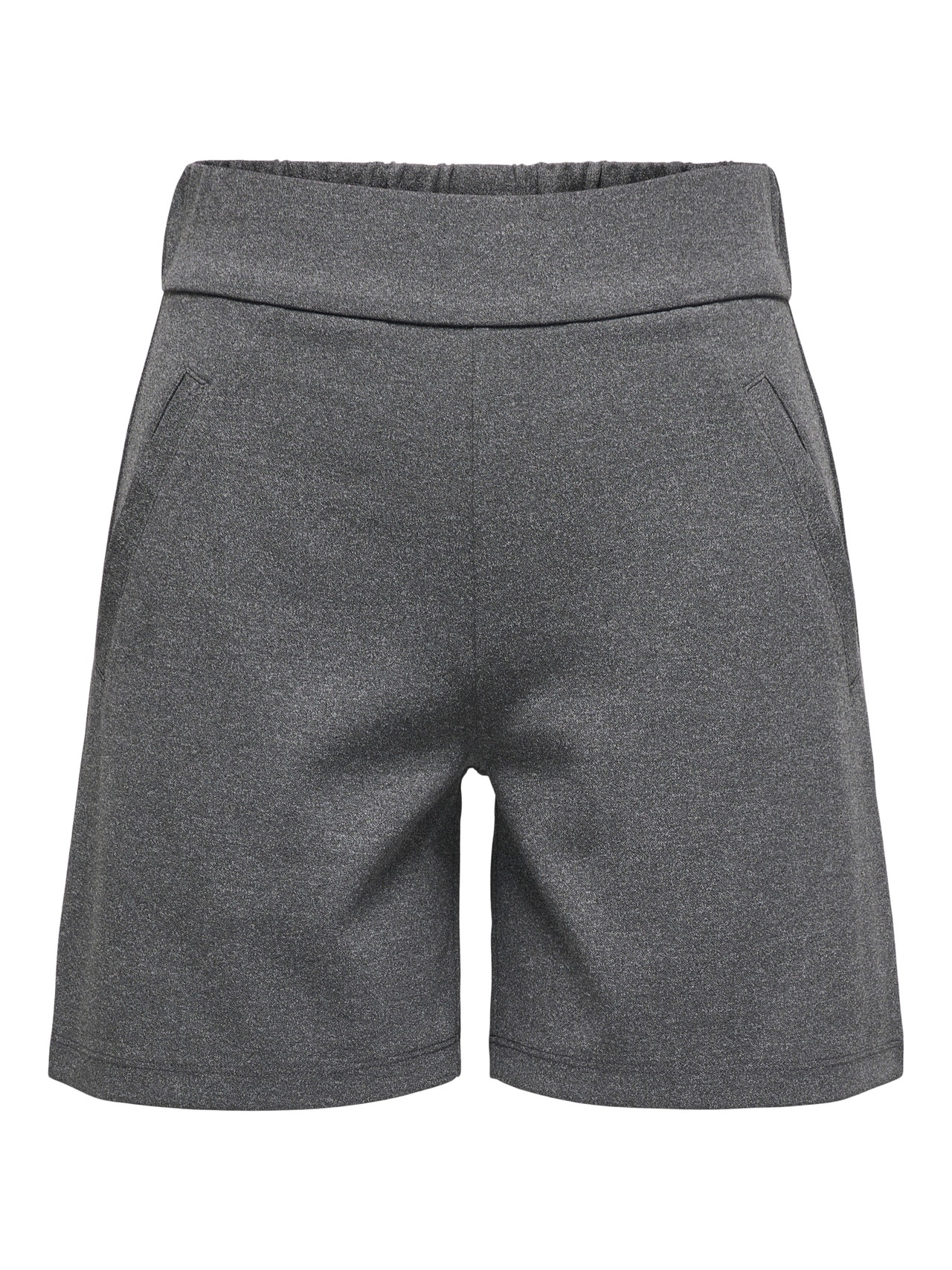 ONLY Shorts Loose Fit -Medium Grey Melange - 15289586