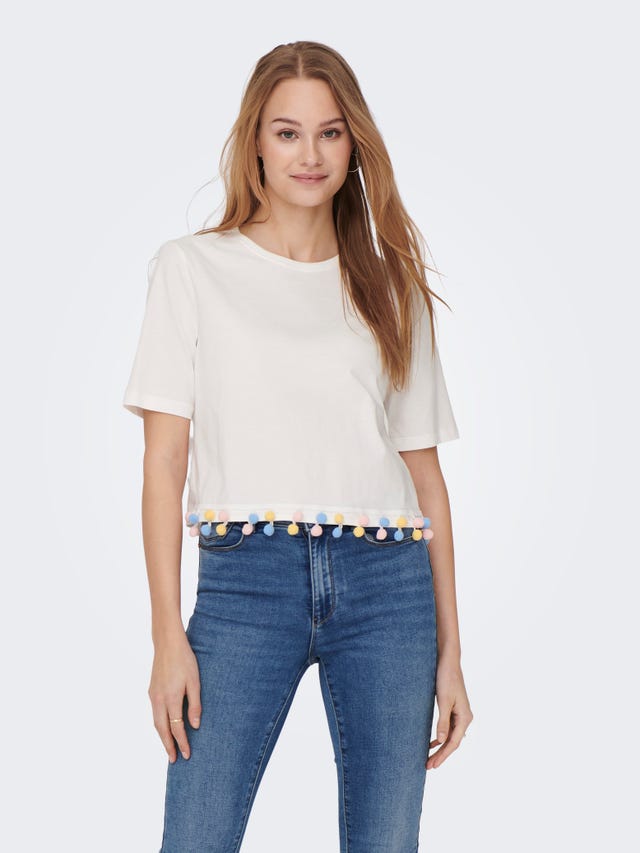 ONLY Regular Fit Round Neck Top - 15289587