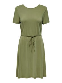 ONLY Robe courte Regular Fit Col rond -Martini Olive - 15289597