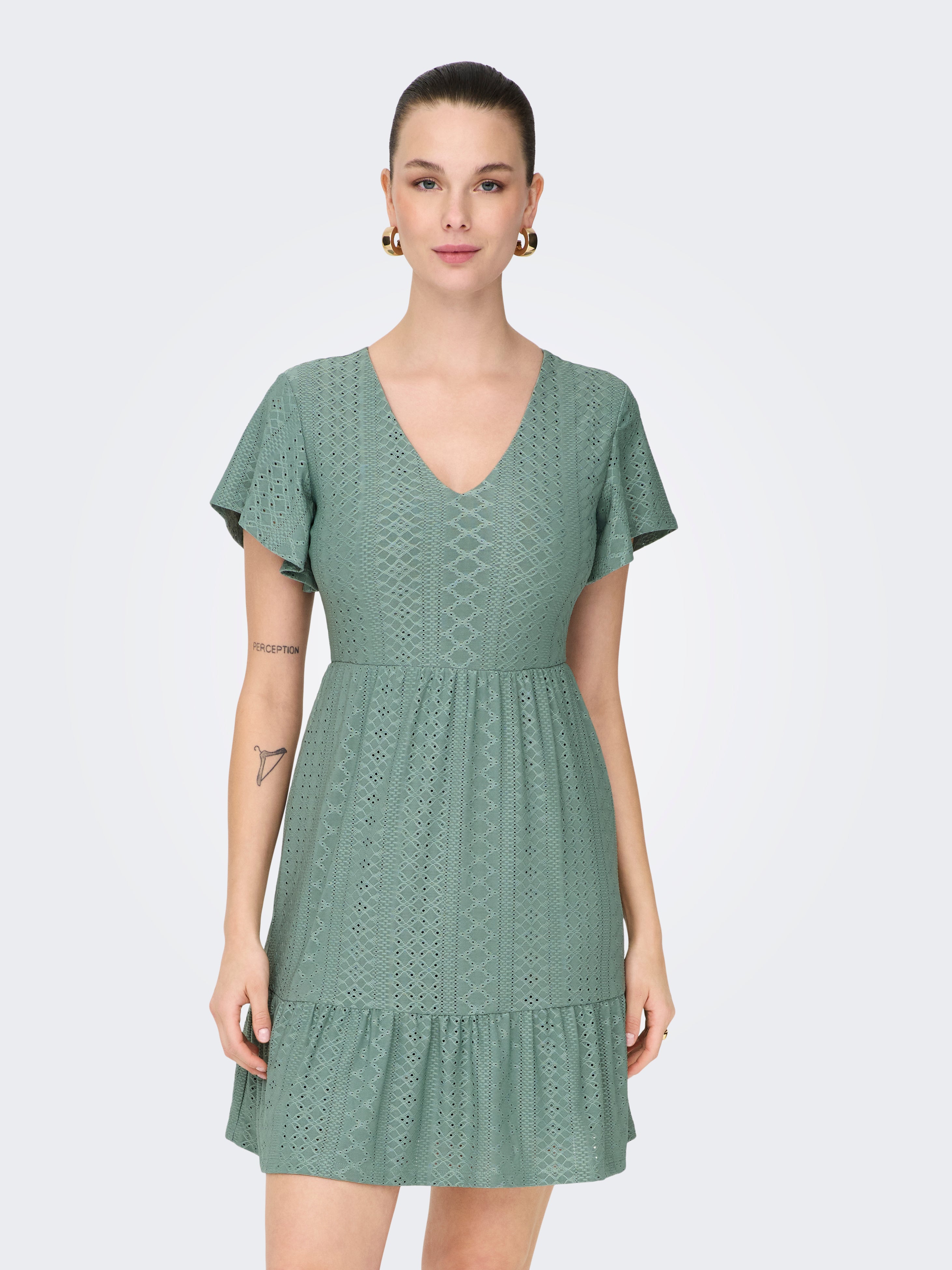 Onlsandra Langes Kleid