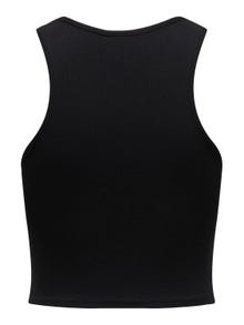 ONLY Cropped Tank Top -Black - 15289846