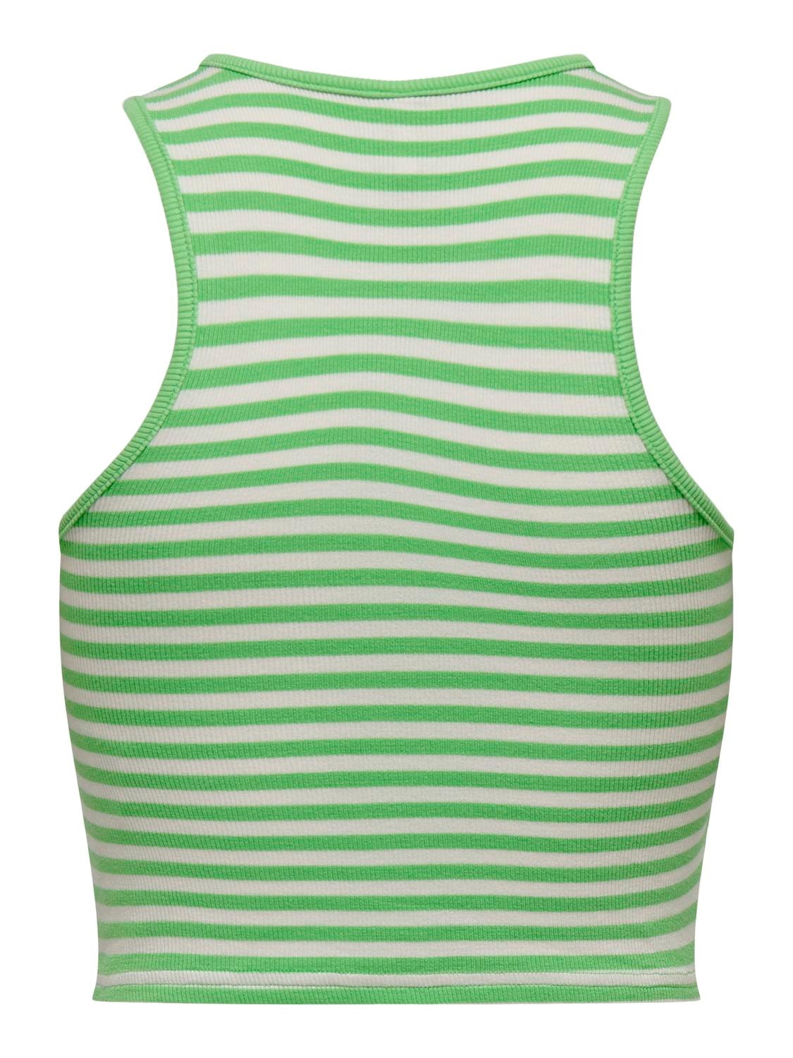 ONLY Cropped Tank Top -Summer Green - 15289846