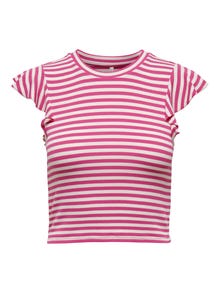ONLY Tops Regular Fit Col rond -Fuchsia Purple - 15289848