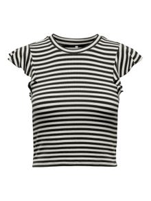 ONLY Tops Regular Fit Col rond -Black - 15289848