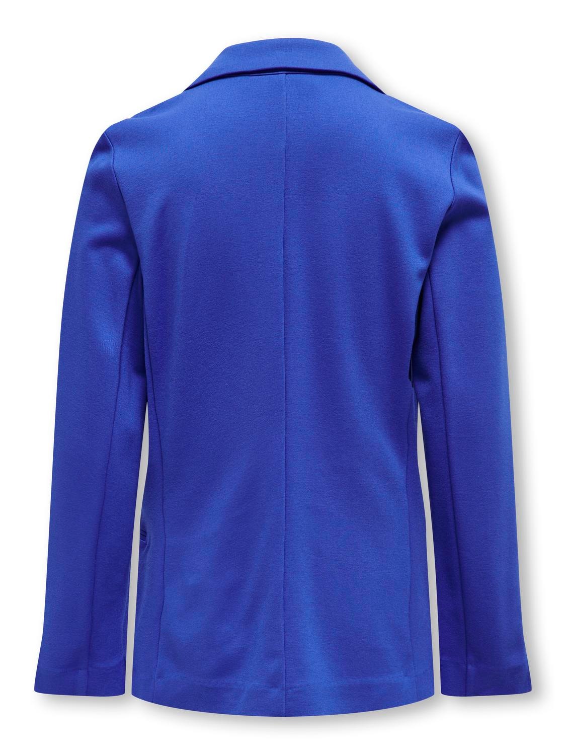 ONLY Long Line Fit Spread collar Blazer -Dazzling Blue - 15289853