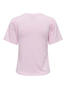 ONLY Regular fit O-hals Top -Pink Tulle - 15289895