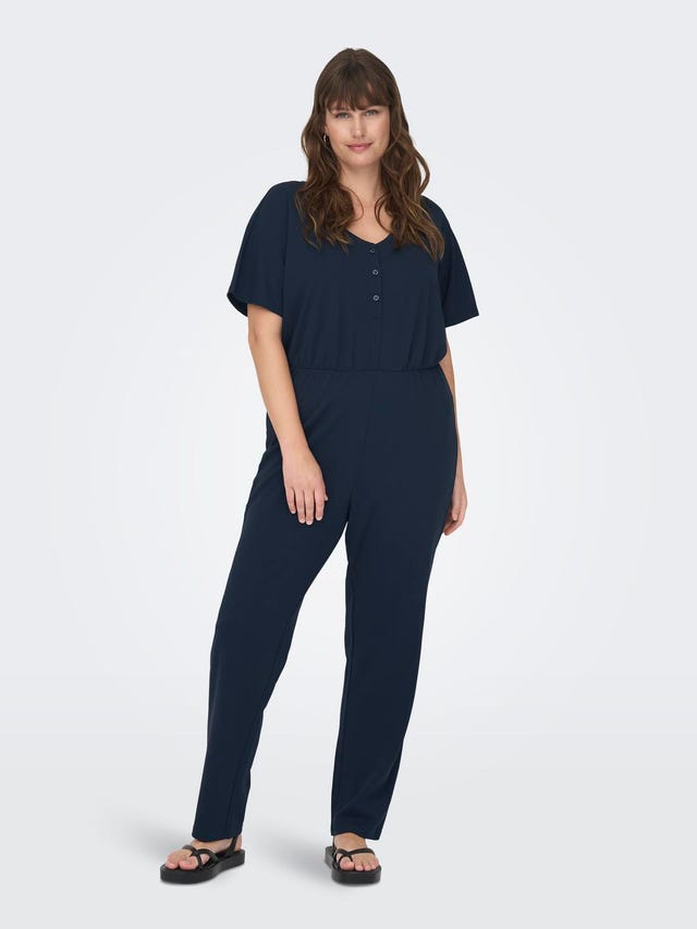 ONLY Curvy solid color jumpsuit - 15290008