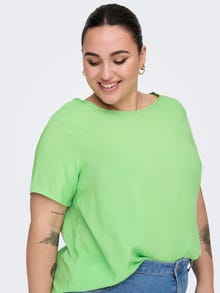 ONLY Tops Regular Fit Col bateau -Summer Green - 15290014