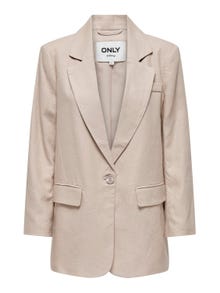 ONLY oversized blazer -Oxford Tan - 15290245