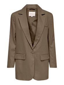 ONLY oversized blazer -Brown Lentil - 15290245