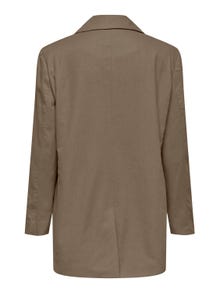 ONLY oversized blazer -Brown Lentil - 15290245