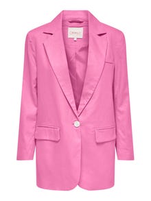 ONLY Blazer Oversize Fit Reverse -Fuchsia Pink - 15290245