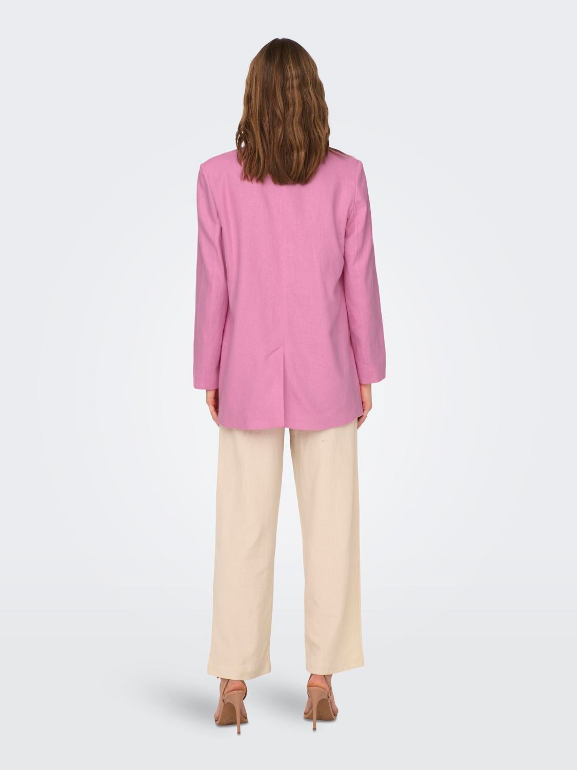 ONLY Oversized blazer -Fuchsia Pink - 15290245