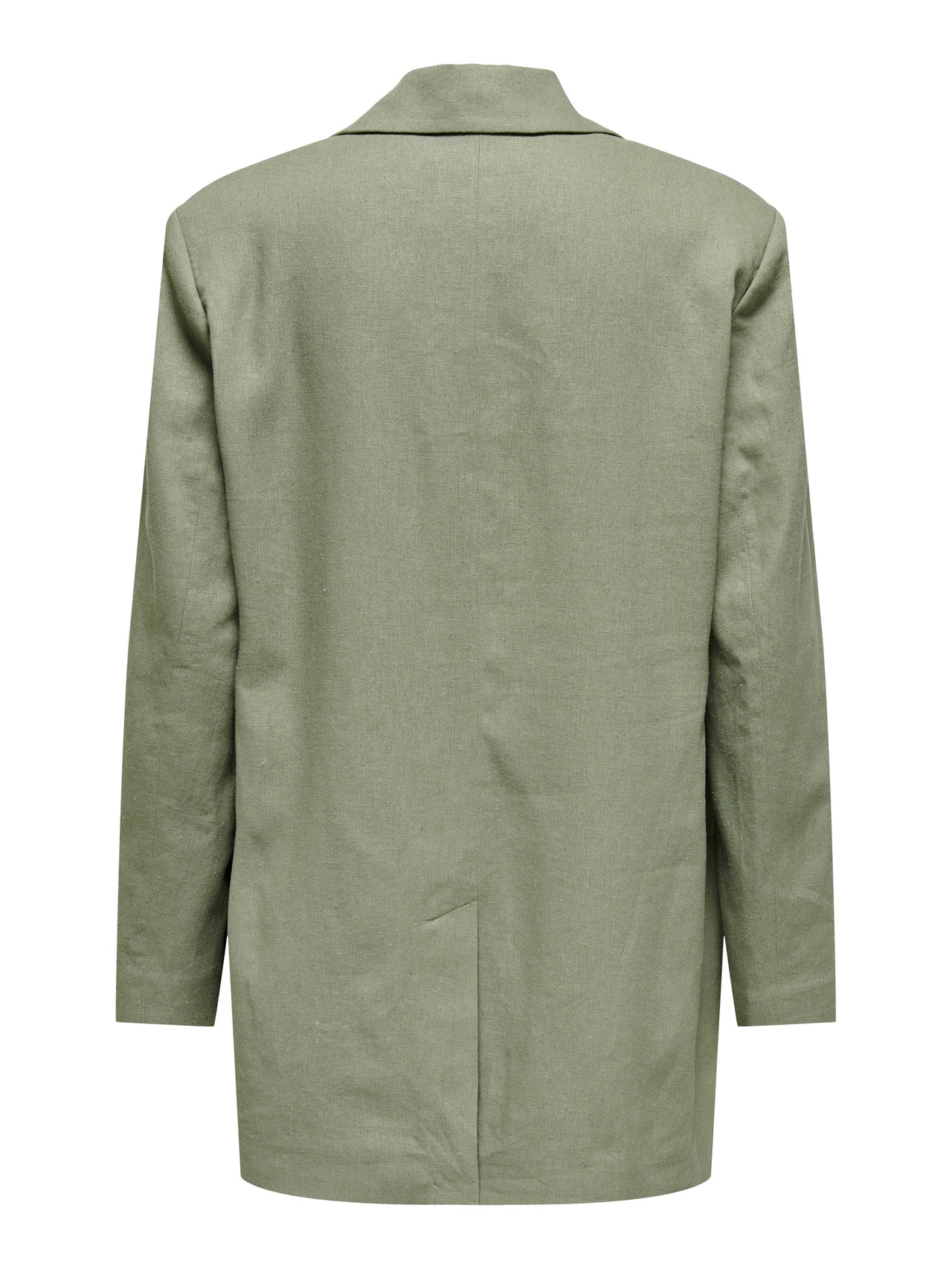 ONLY Oversize Fit Reverse Blazer -Oil Green - 15290245