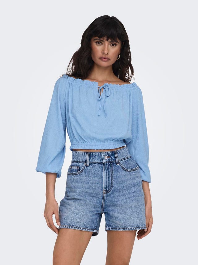 ONLY O-hals cropped top  - 15290247