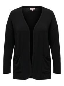ONLY Cardigans Col rond Épaules tombantes -Black - 15290338