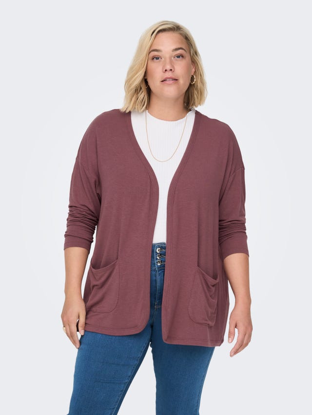 ONLY O-Neck Dropped shoulders Cardigan - 15290338