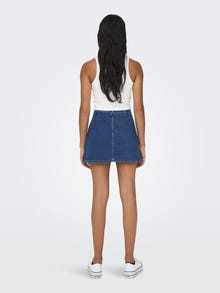 ONLY Short skirt -Medium Blue Denim - 15290344