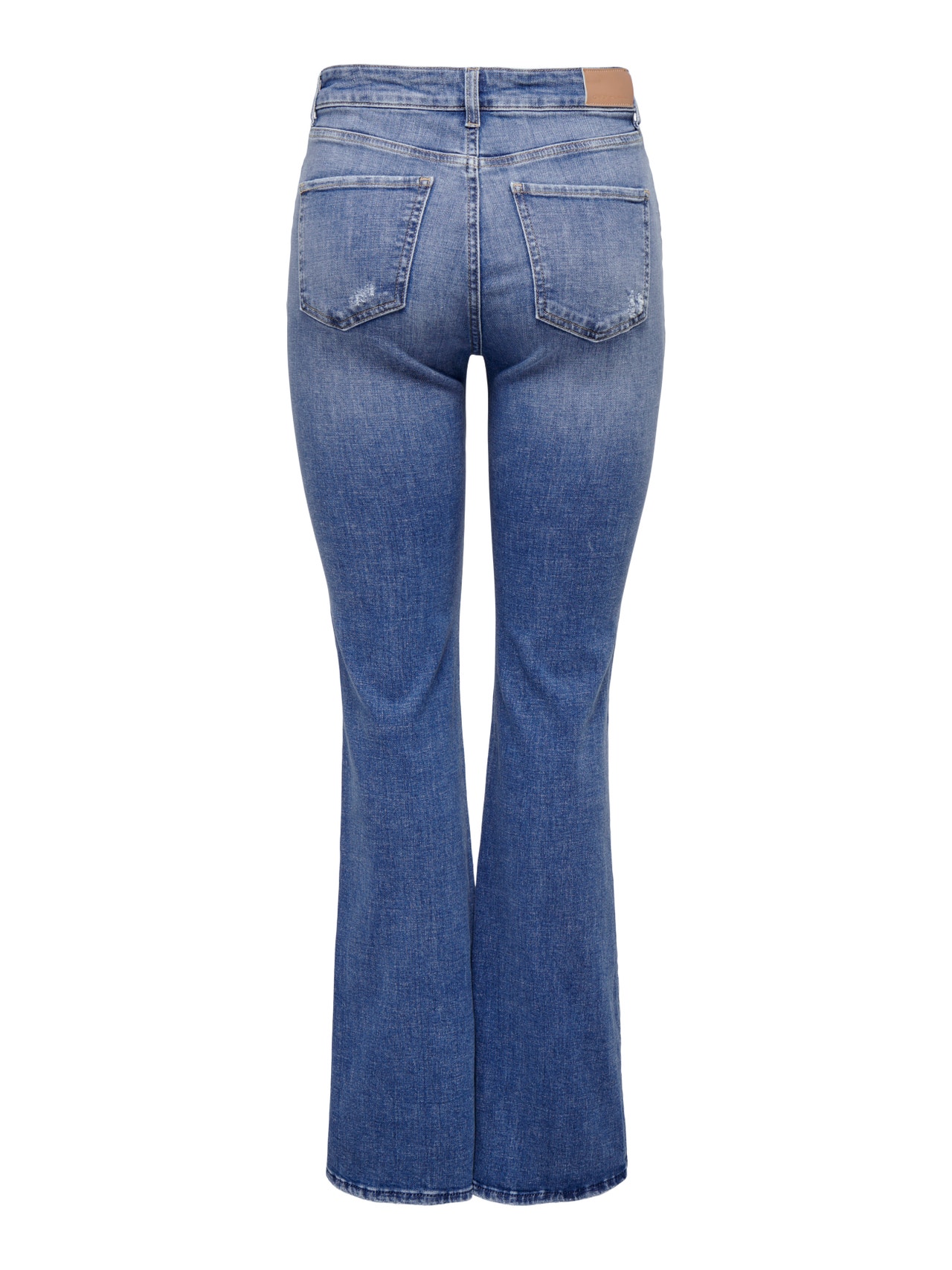 ONLY ONLDawn High Waist Falred Jeans -Medium Blue Denim - 15290366