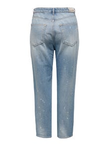 ONLY ONLBetty High Waist Straight Jeans -Light Blue Denim - 15290374