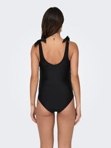 ONLY Mama Swimsuit With Bow Details -Black - 15290380