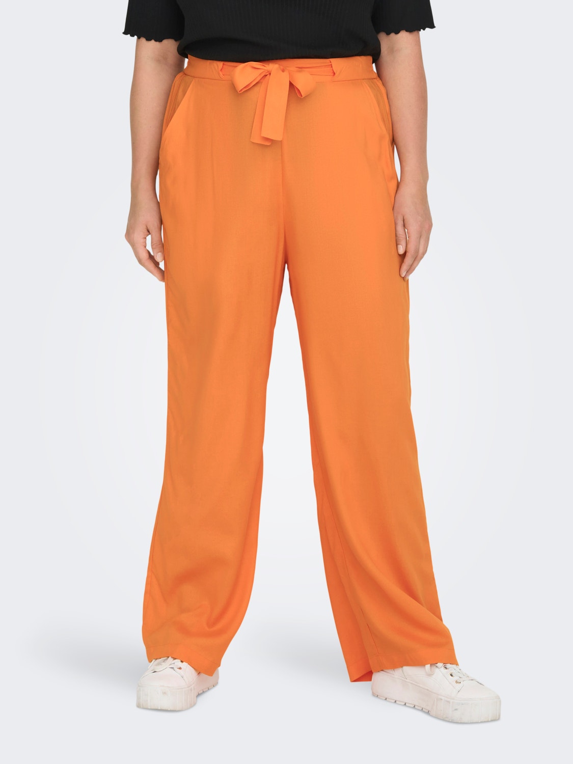 ONLY Regular Fit Regular waist Trousers -Orange Peel - 15290396