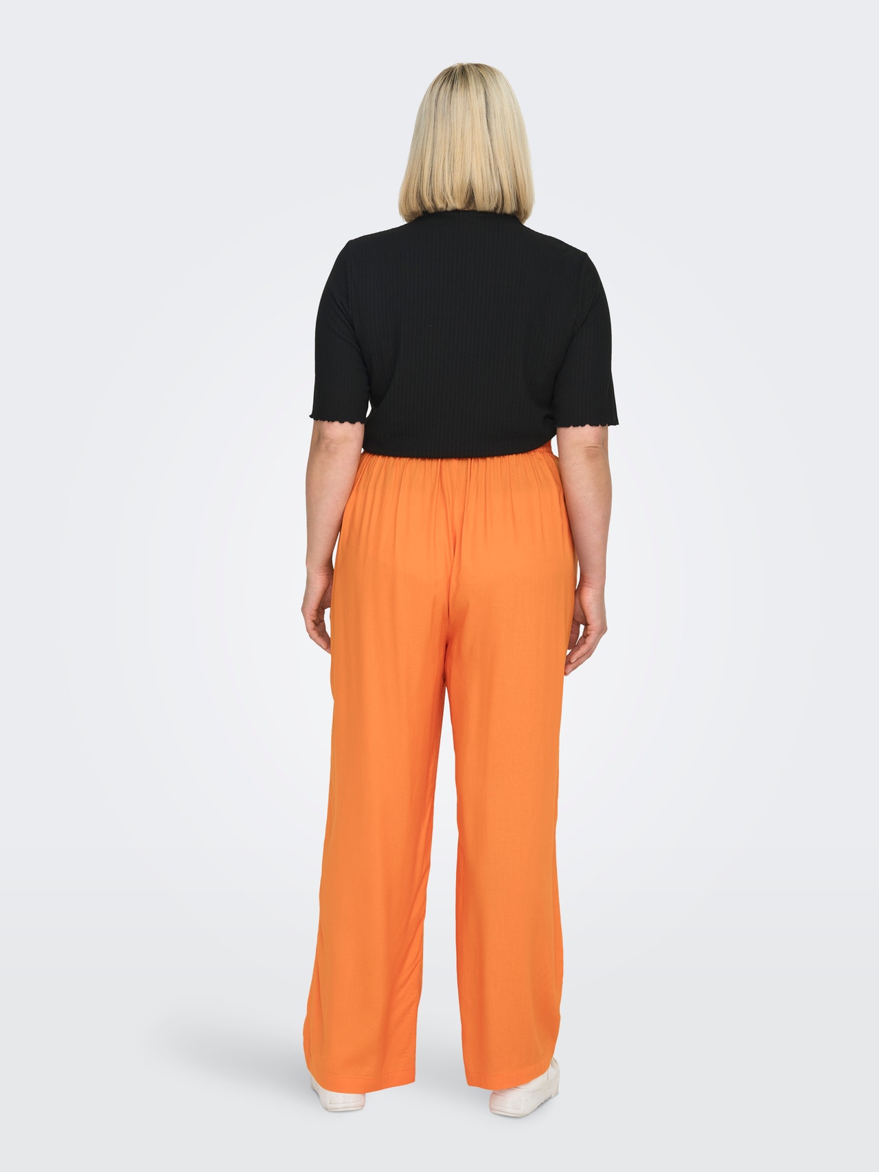 ONLY Pantalones Corte regular Cintura normal -Orange Peel - 15290396
