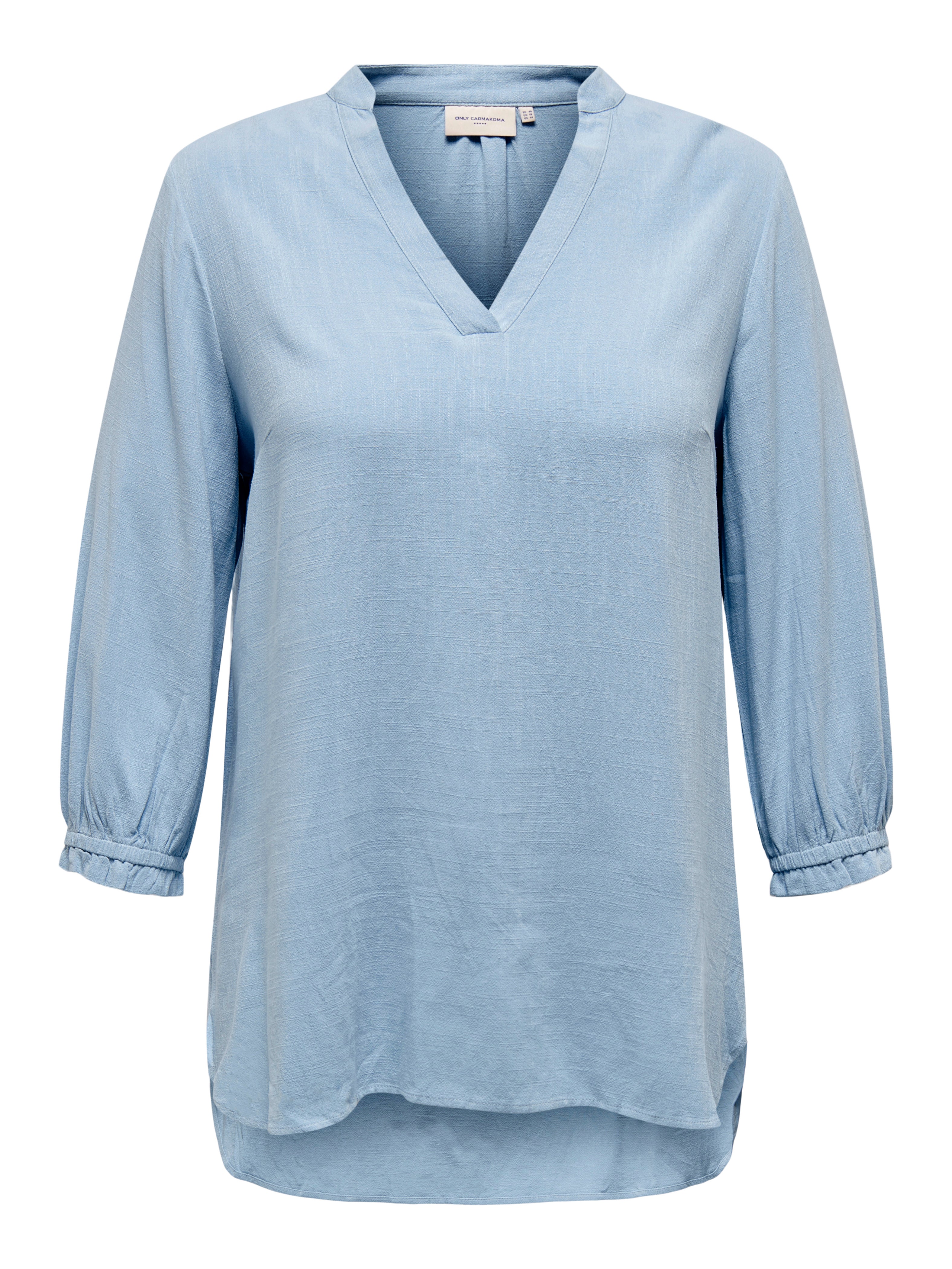 V-Neck Smocked cuffs Tunic with 30% discount! | ONLY®