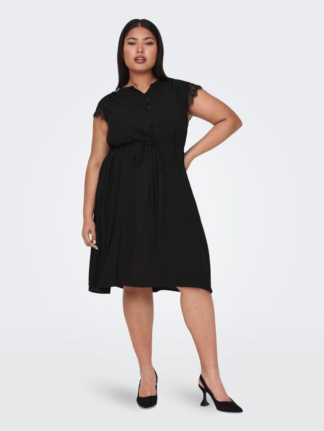 ONLY Regular Fit V-Neck Short dress - 15290411