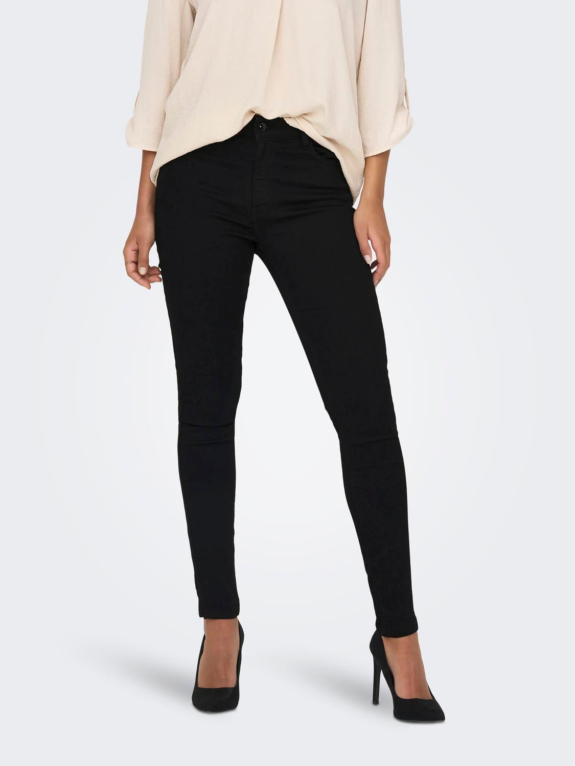 Jdymolly Hohe Taille Skinny Fit Jeans