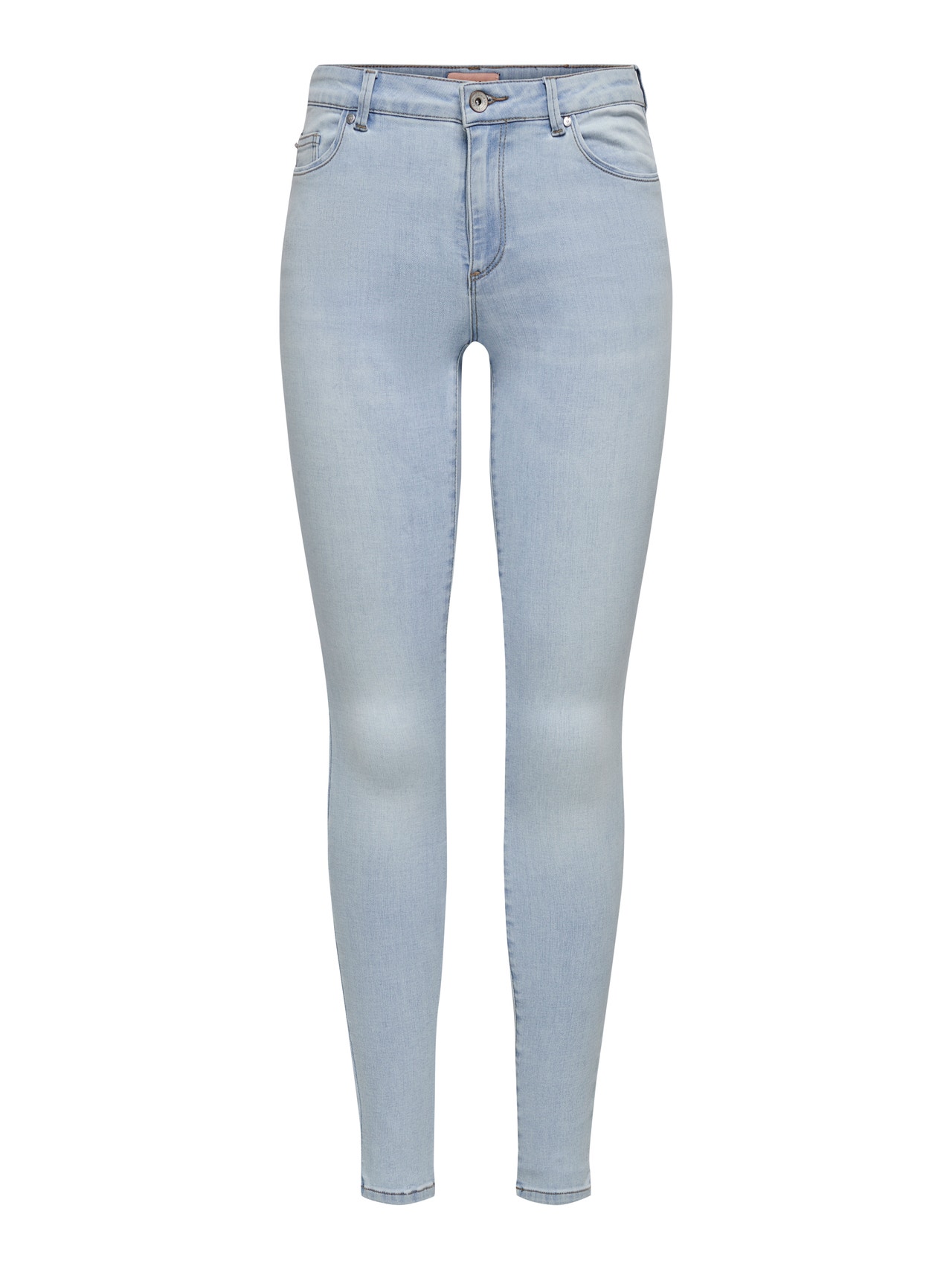 ONLY ONLWauw Mid Waist Skinny Jeans -Special Bright Blue Denim - 15290535