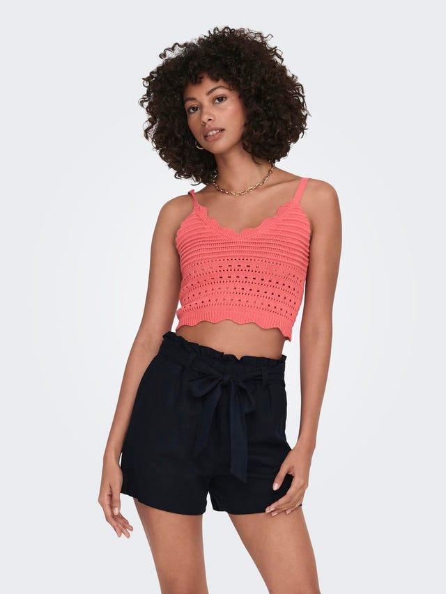ONLY Knit Cropped Top - 15290562