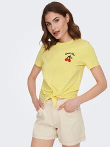 ONLY Normal geschnitten Rundhals T-Shirt -Sundress - 15290571