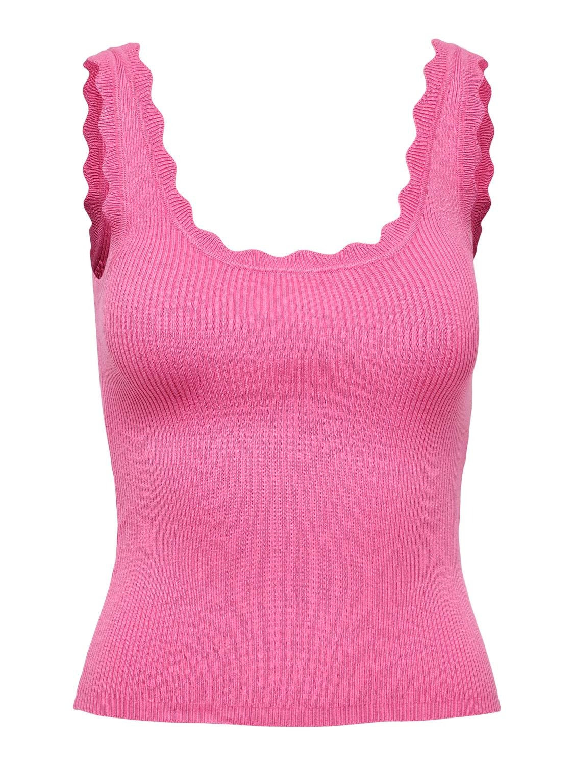 ONLY Pull-overs Col en U -Pink Power - 15290585