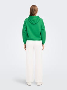 ONLY Pocket Hood Sweatshirt -Leprechaun - 15290592