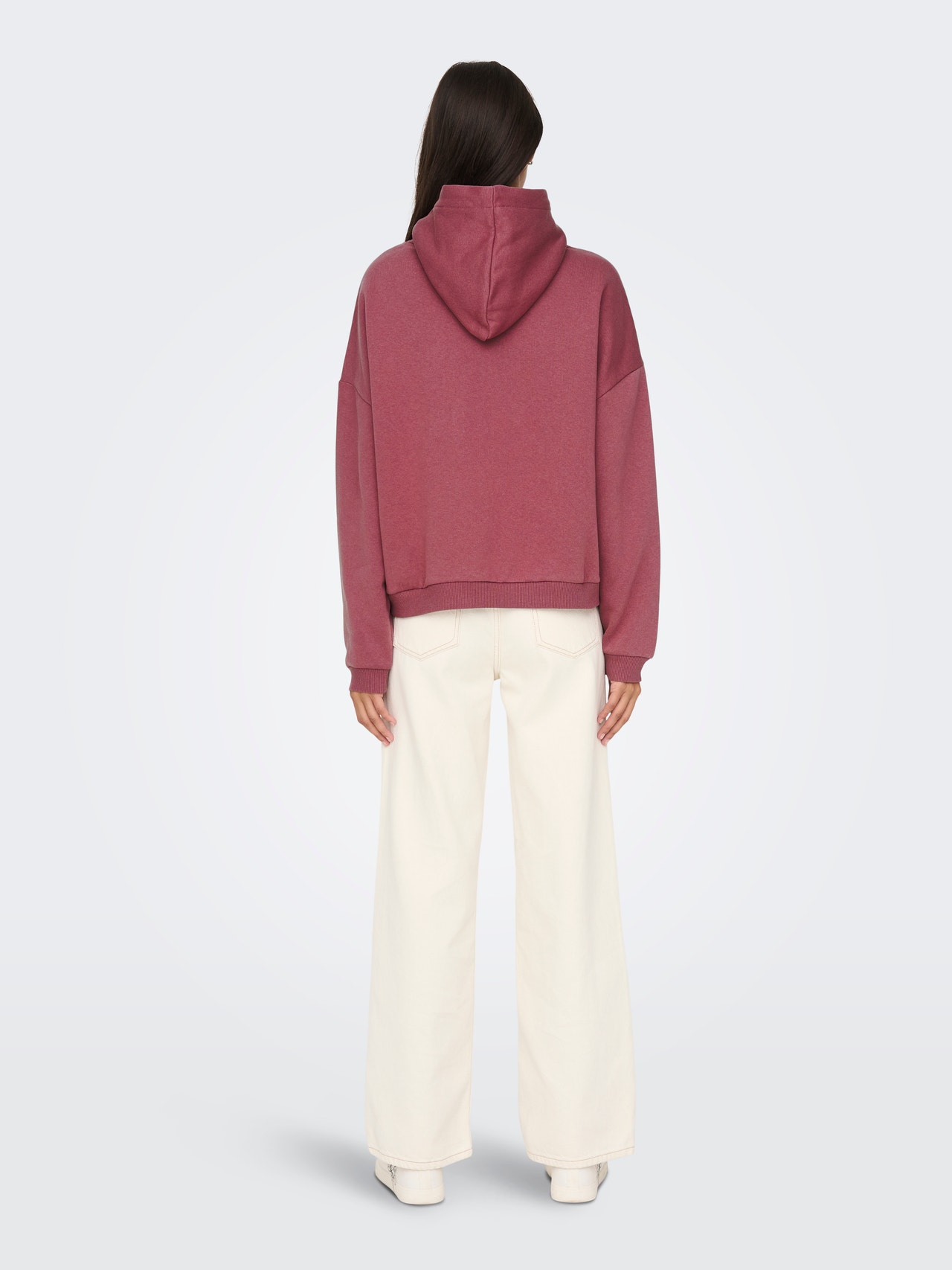 ONLY Regular Fit O-Neck Sweatshirt -Rose Brown - 15290592