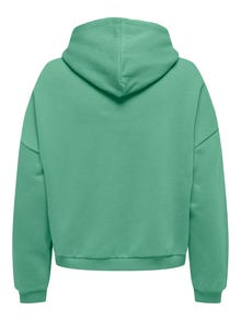 ONLY Pocket Hood Sweatshirt -Creme De Menthe - 15290592