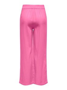 ONLY Wide leg fit Mid waist Trainingsbroek -Pink Power - 15290685