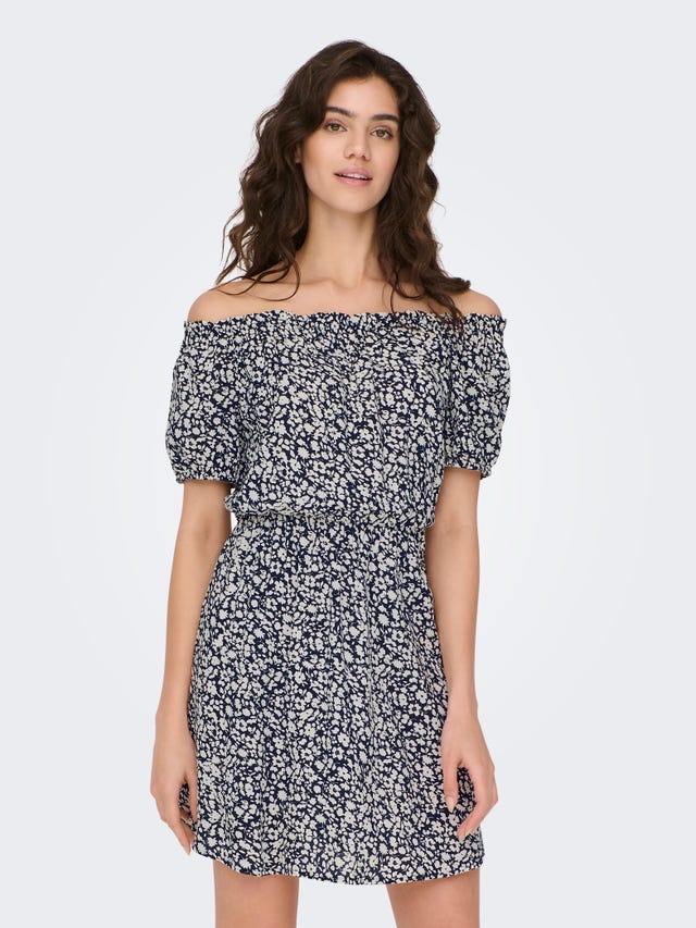 ONLY Regular fit Overhemd kraag Lange jurk - 15290698