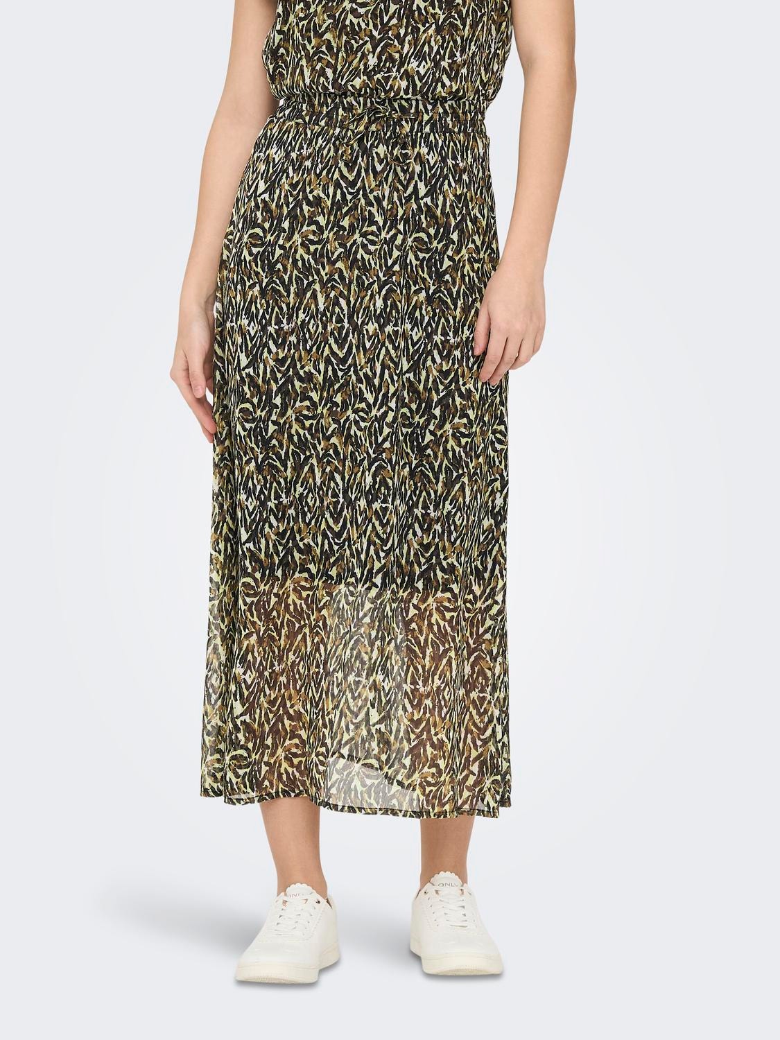 ONLY Long skirt -Toasted Coconut - 15290740