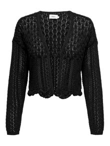 ONLY Cropped knit cardigan -Black - 15290744
