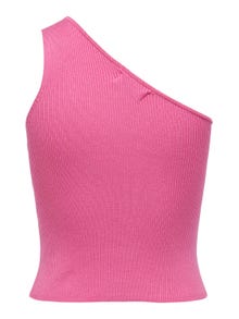 ONLY Een schouder Pullover -Pink Power - 15290755